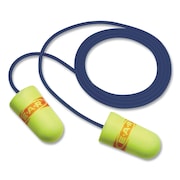 3M Disposable Earplugs, Bullet; Tapered Shape, 32.0 Decibel, Red, Yellow 7010384671